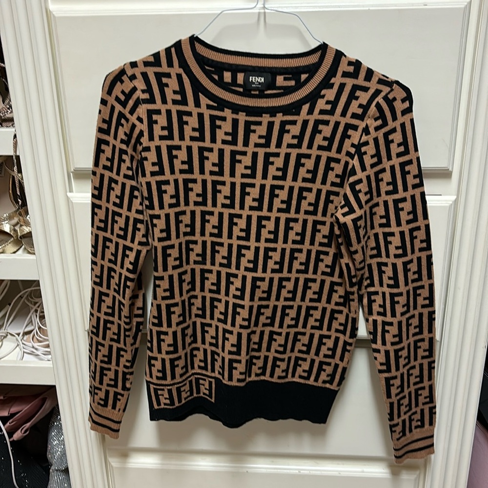 F sweater